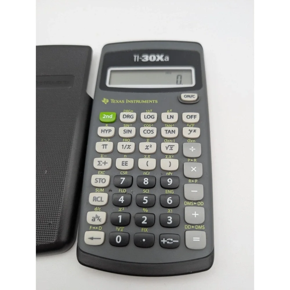 Texas Instruments TI-30XA Scientific Calculator With Case